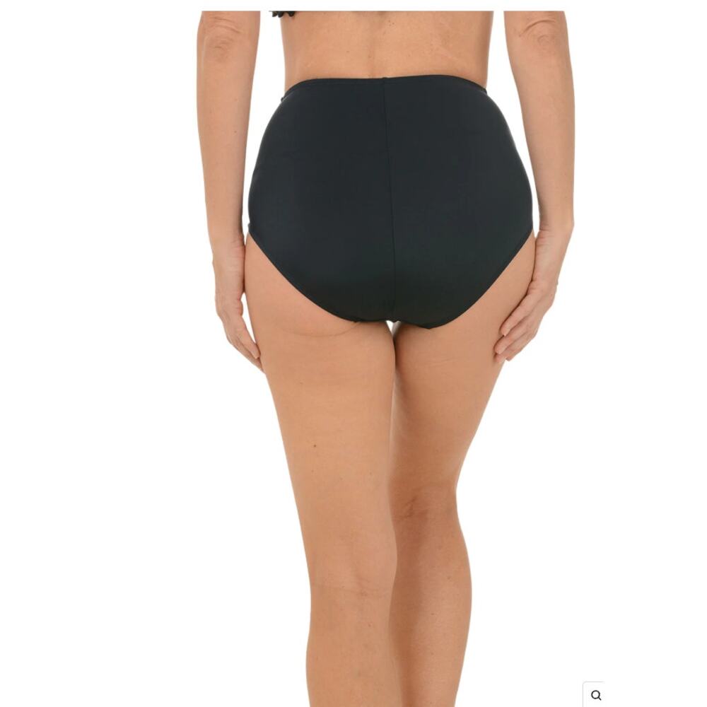 Maxine of Hollywood Black Swimsuit Bottom NWT Tummy Control Size 16 - Picture 9 of 9